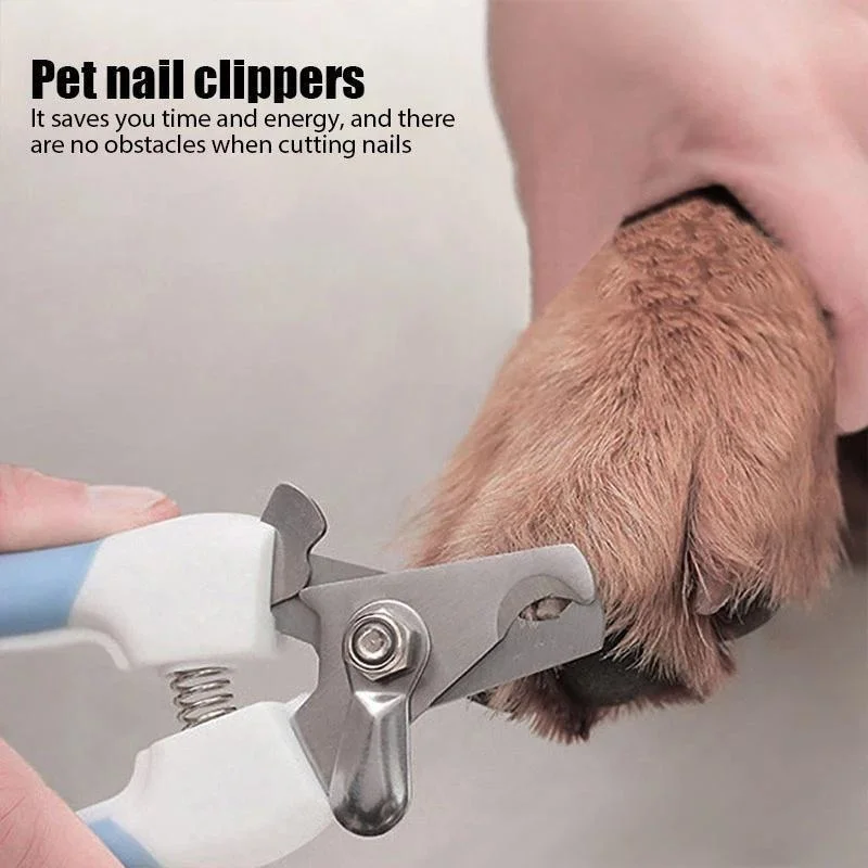 Ergonomic Pet Nail Clipper for Dogs & Cats